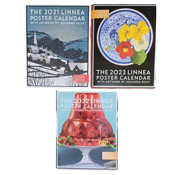2021-2023 LINNEA Poster Calendar (36 Prints Total) Artwork by Johanna Riley - Picture 1 of 7
